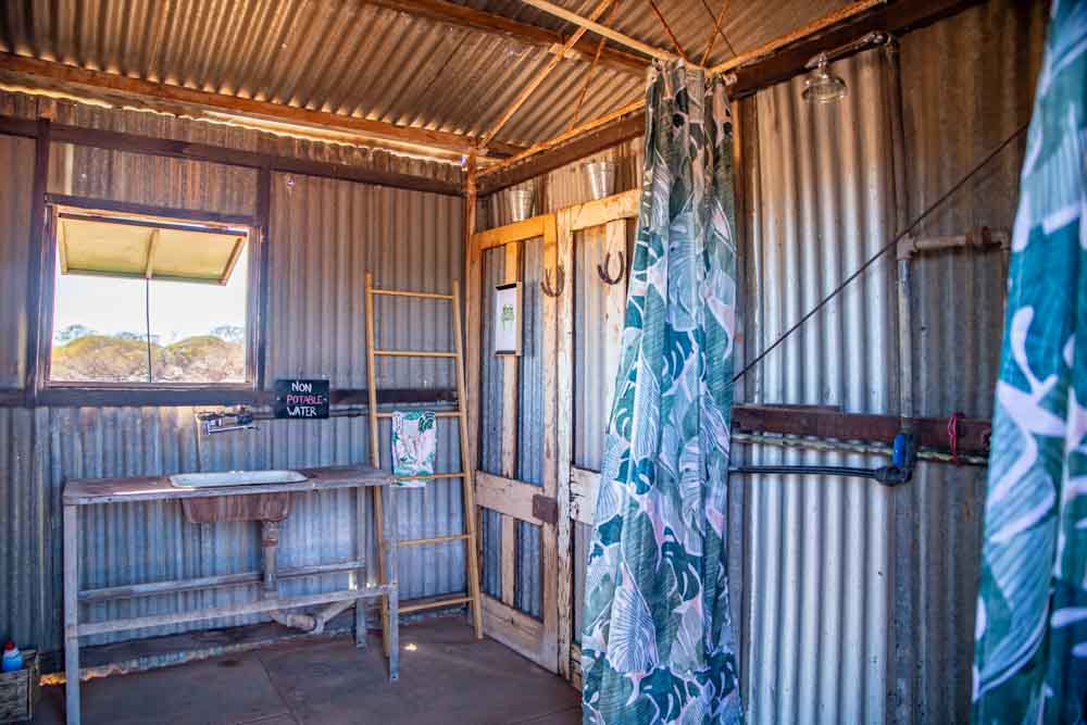 Glenburgh Station Camp Bathroom