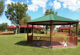 Gazebo in the Yalgoo Caravan Park